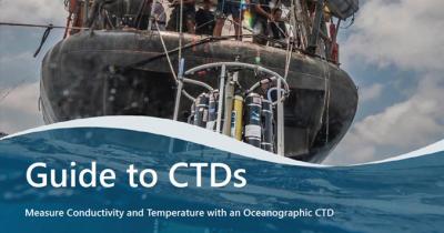 Measure conductivity and temperature with an Oceanographic CTD