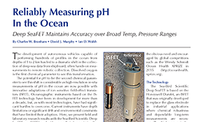 Reliably Measuring pH in the Ocean Case Study