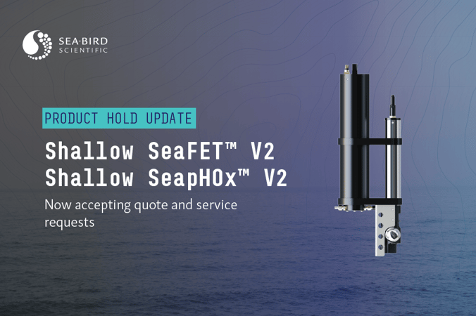 Shallow SeaFET/SeapHOx V2 pH sensors