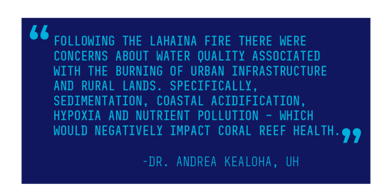 Dr. Andrea Kealoha Quote Lahaina Wildfire 2023