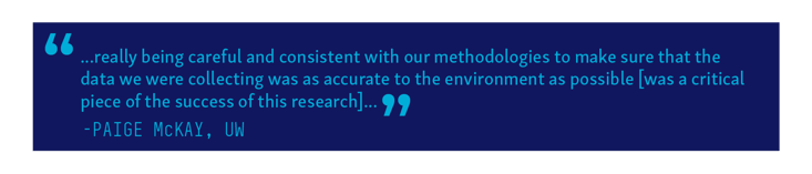 Paige McKay, University of Washington Quote