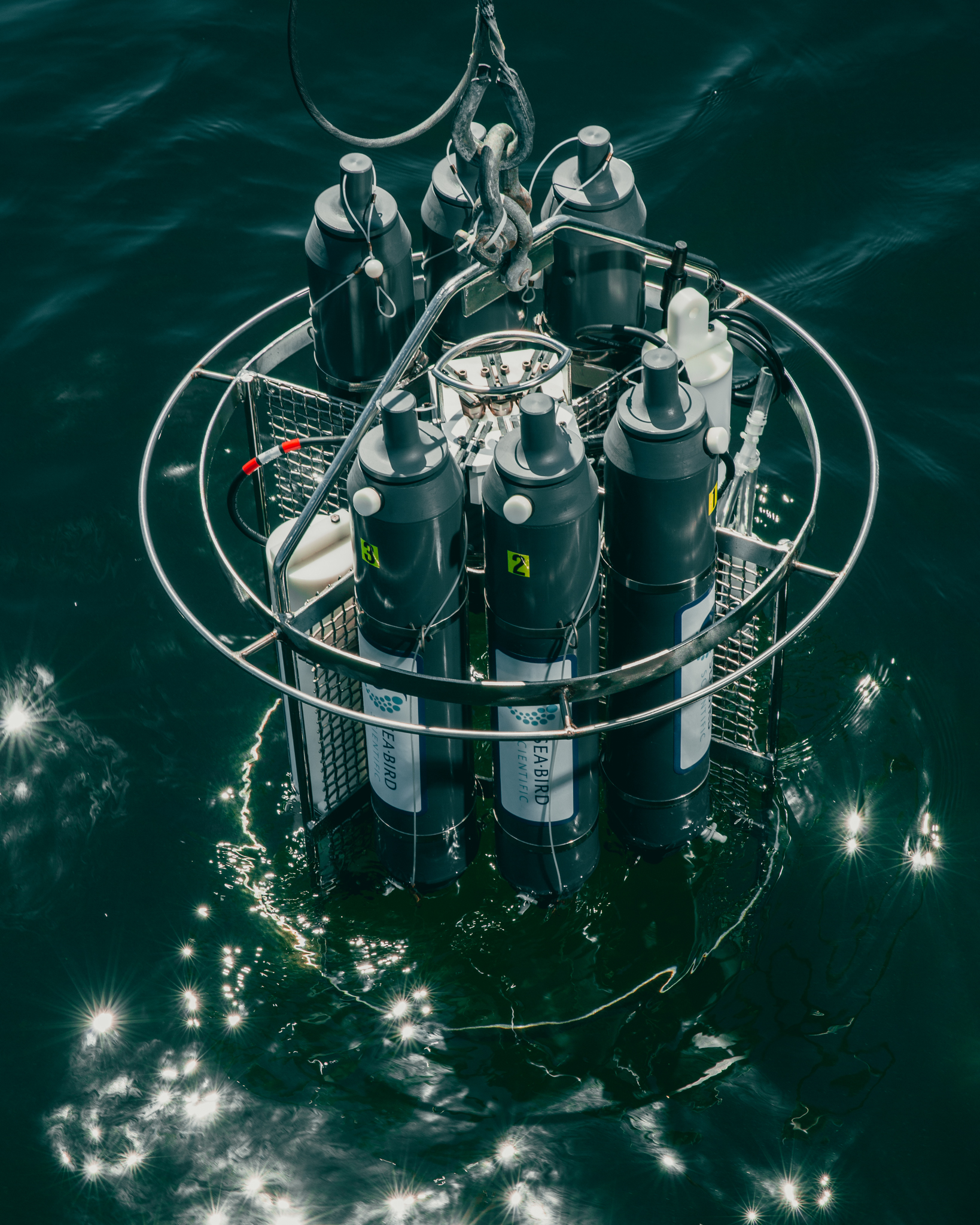 Water sampler rosette carousel SBE 55