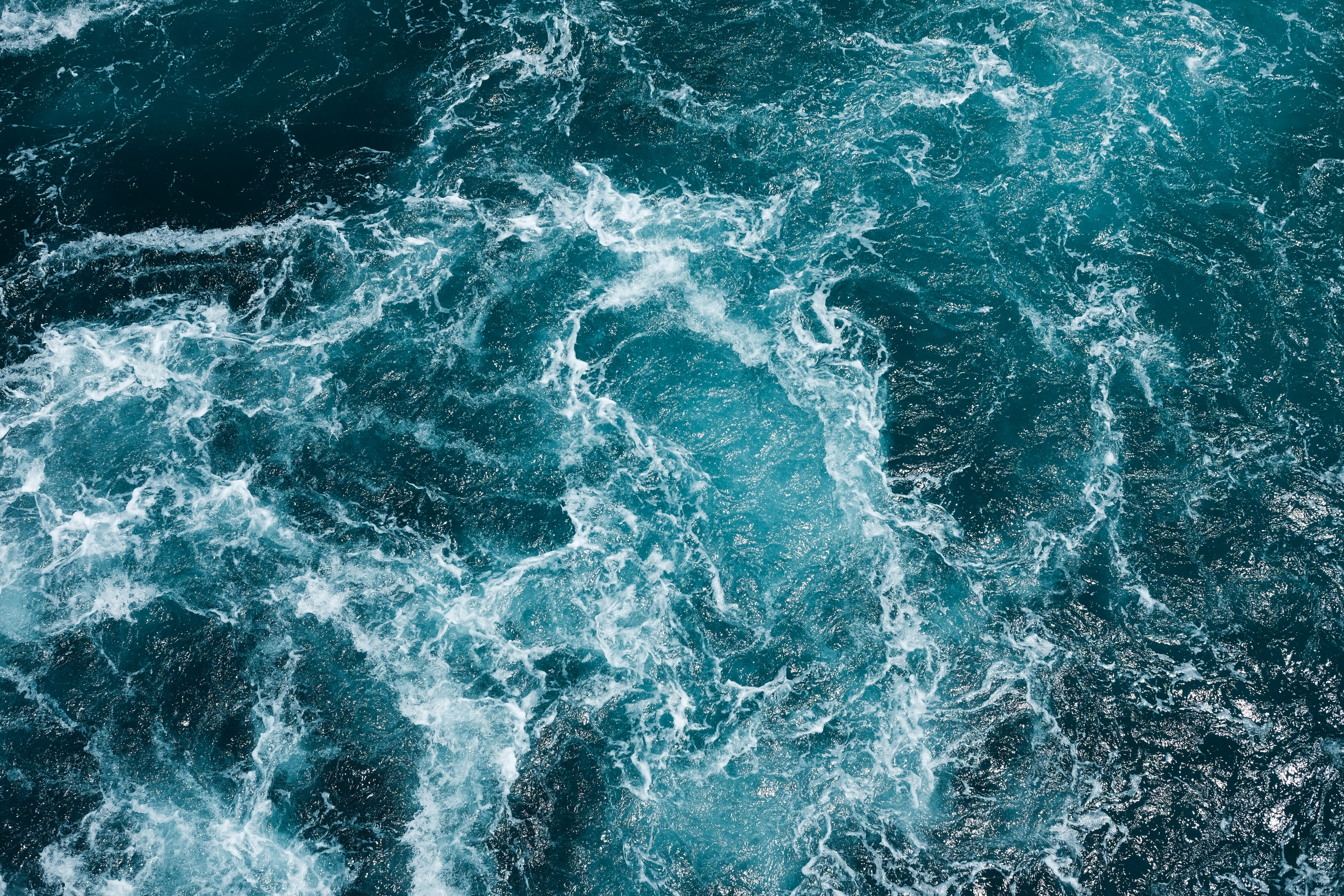 Ocean view deep blue oceanography