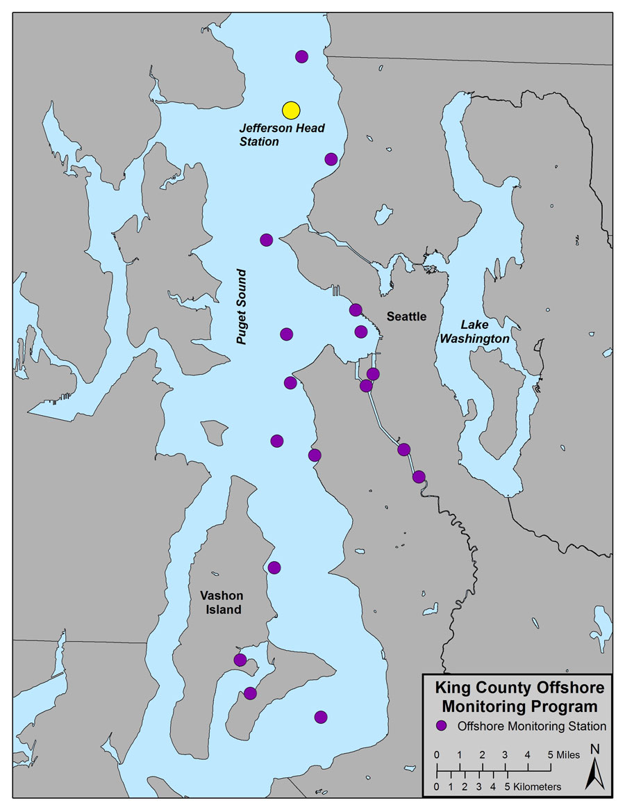 Puget Sound map