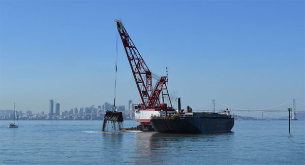 Dredging in San Francisco Bay