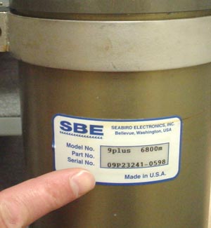 Serial Number Label